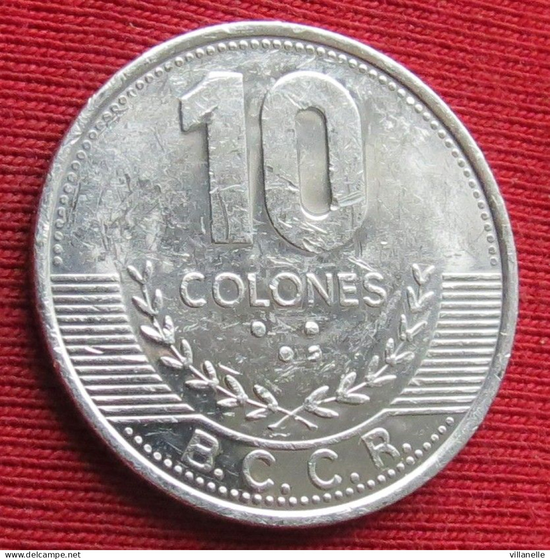 Costa Rica 10 Colones 2016 KM# 228b Lt 1718 *VT - Costa Rica