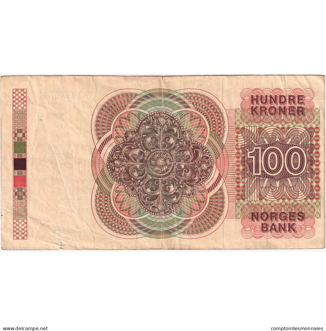 Norvège, 100 Kroner, 1988, KM:43d, TB+ - Norway