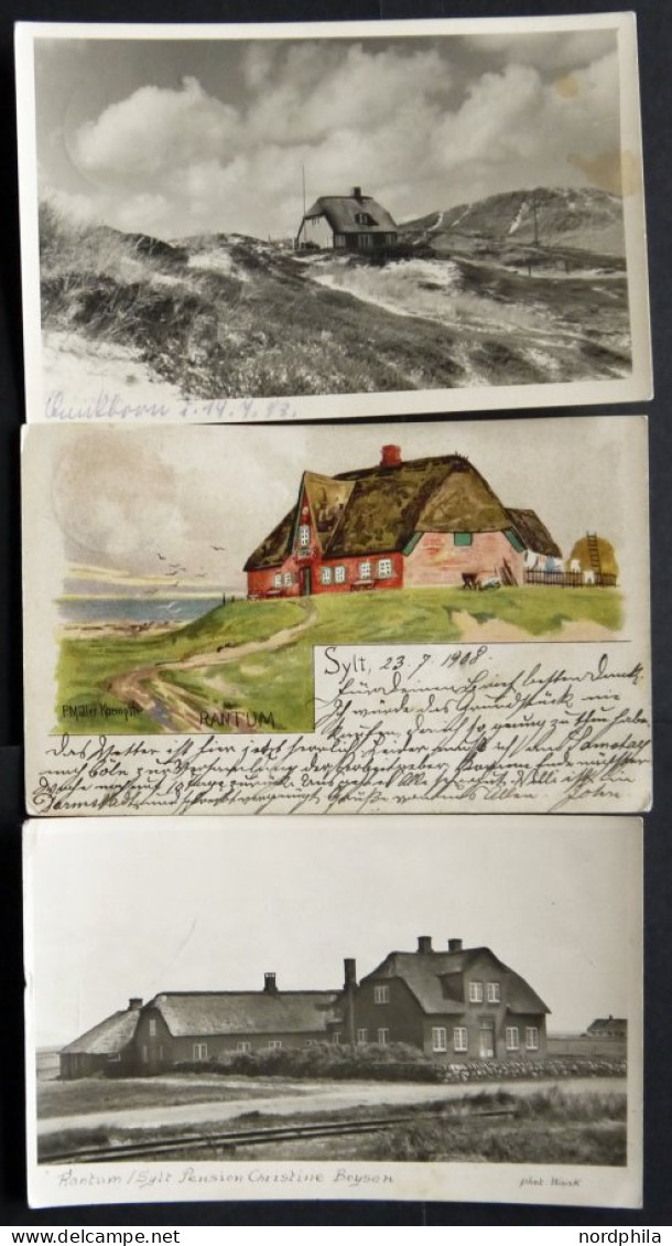 DEUTSCHLAND ETC. SYLT - Rantum, Sammlung Von 23 Verschiedenen Ansichtskarten Im Briefalbum - Andere & Zonder Classificatie