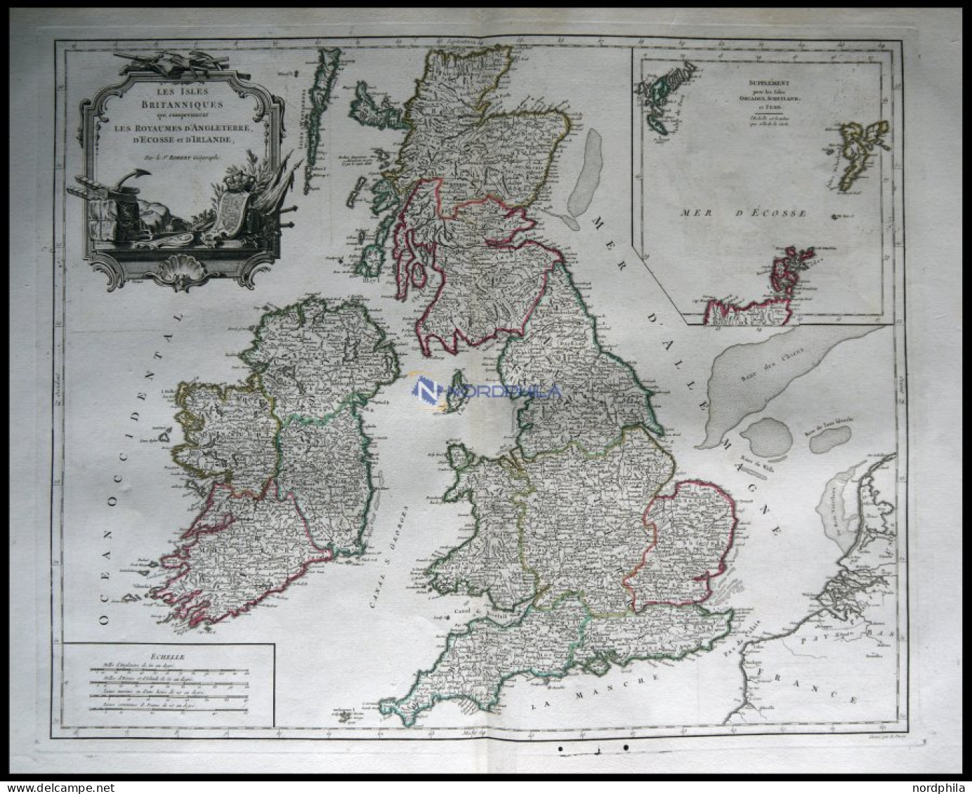 Großbritannien Und Irland, Les Isles Britanniques, Les Royaumes D` - Andere & Zonder Classificatie