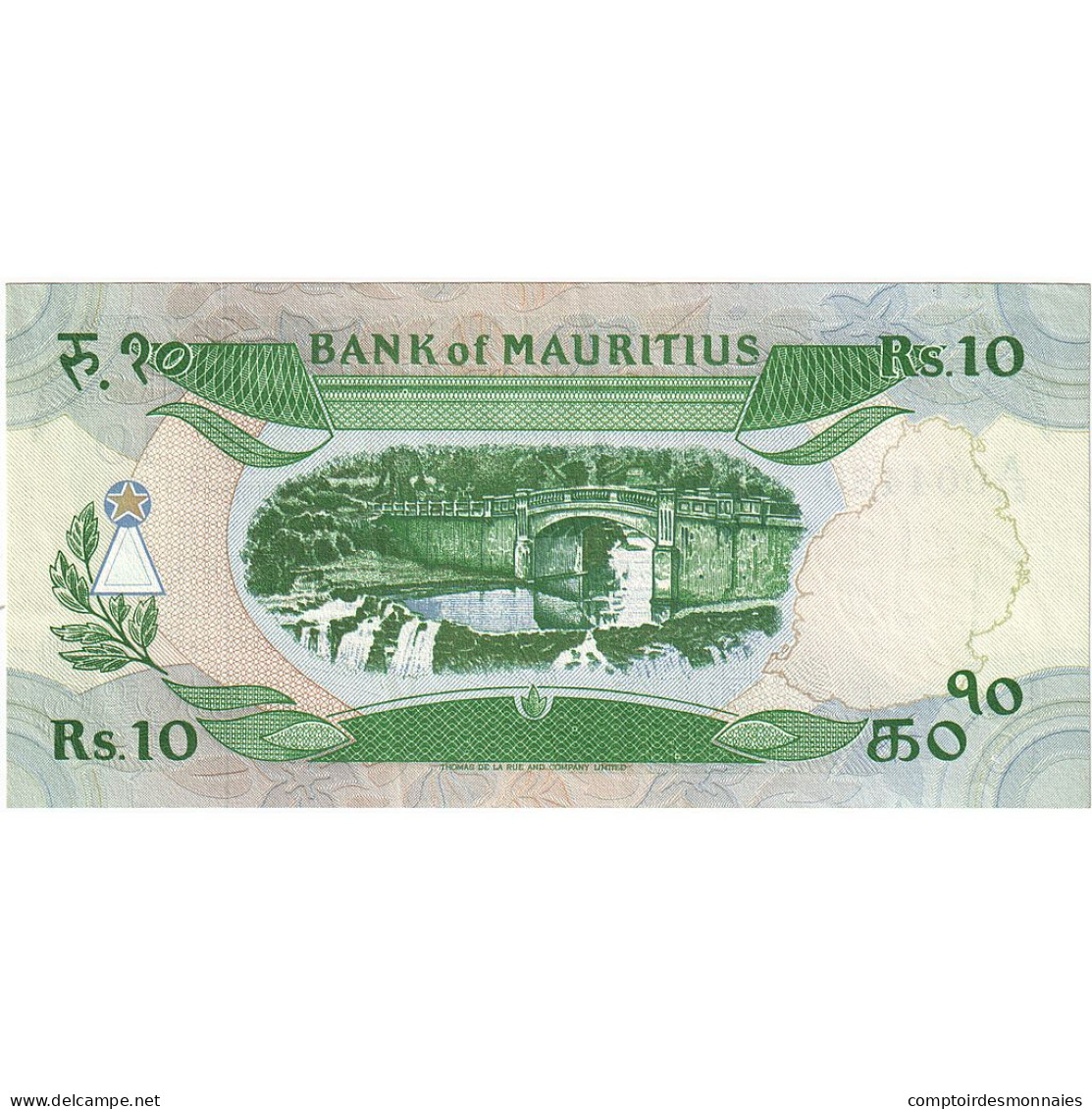 Maurice, 10 Rupees, Undated (1985), Undated (1985), KM:35a, NEUF - Mauritius