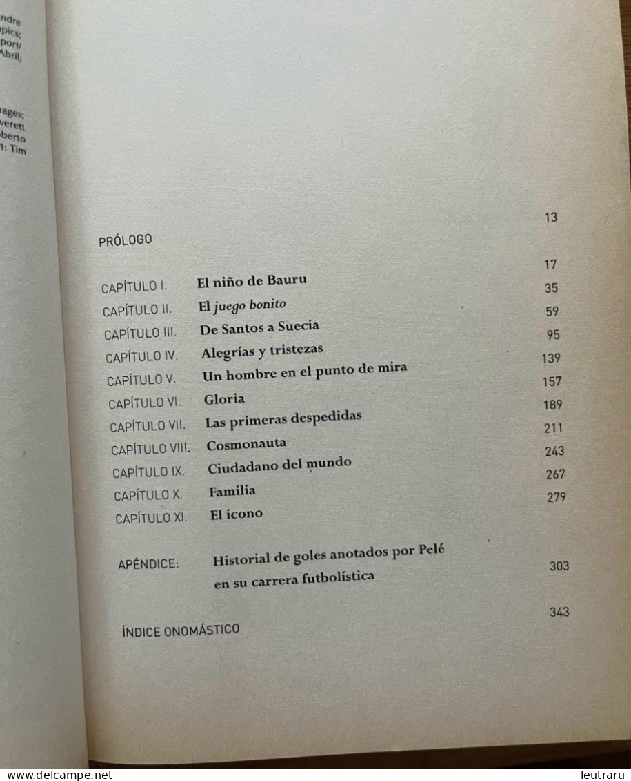 Pelé "Memorias Del Mejor Futbolista De Todos Los Tiempos" Graphic Book 2007 "Memorias" Editorial - Libros