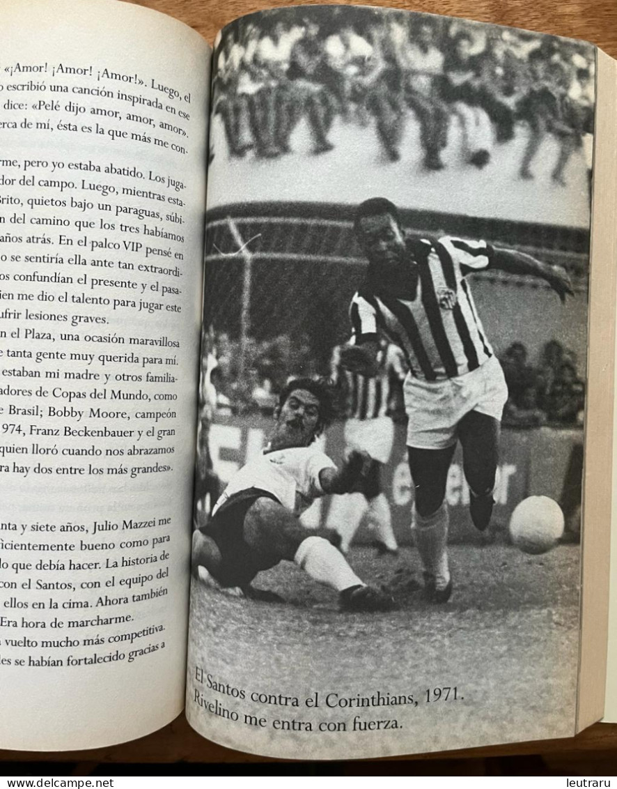 Pelé "Memorias Del Mejor Futbolista De Todos Los Tiempos" Graphic Book 2007 "Memorias" Editorial