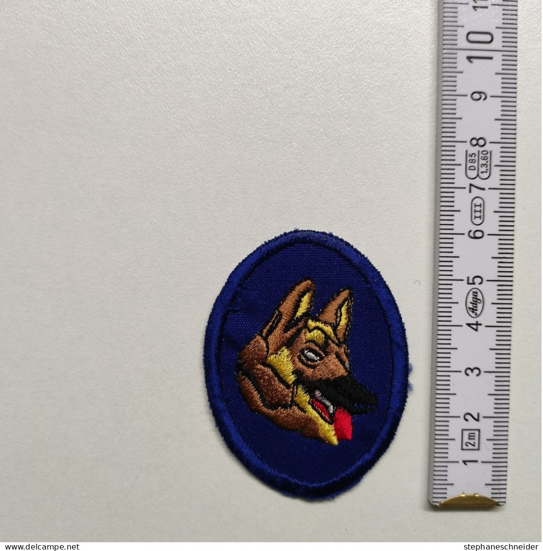 ECUSSON POLICE GENDARMERIE PATCH BADGE CANINE K9 - - Police & Gendarmerie