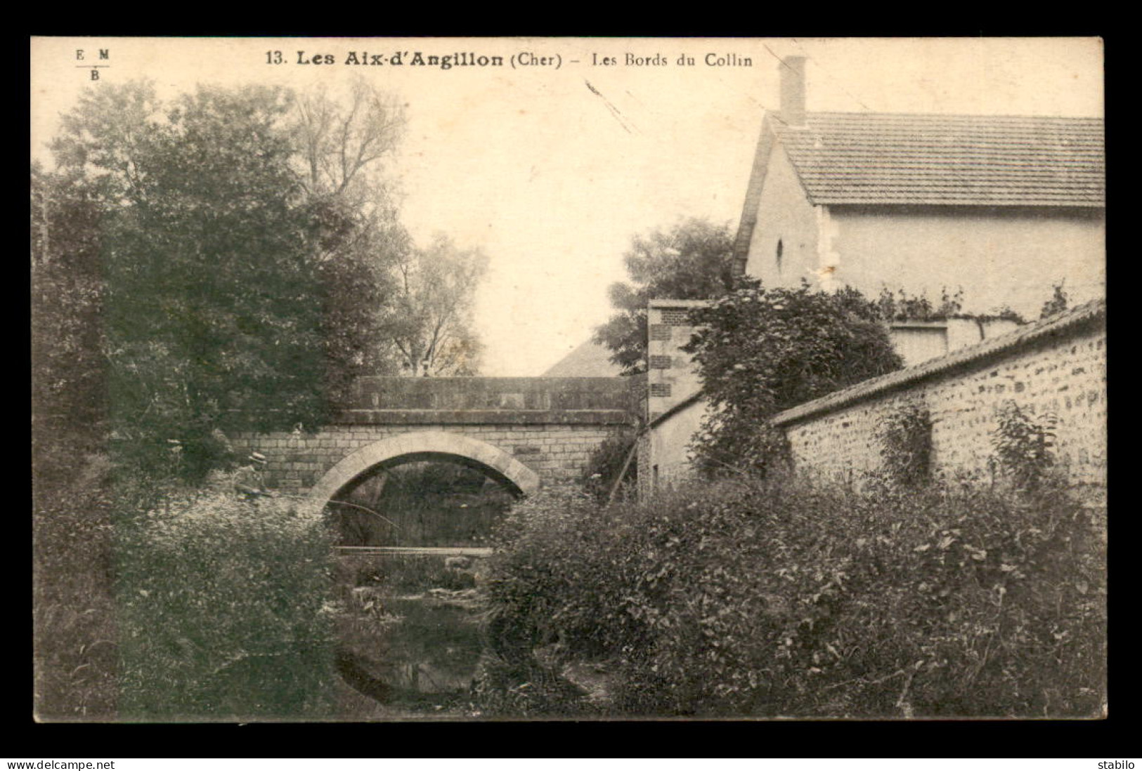 18 - LES AIX-D'ANGILLON - LES BORDS DU COLLIN - Les Aix-d'Angillon