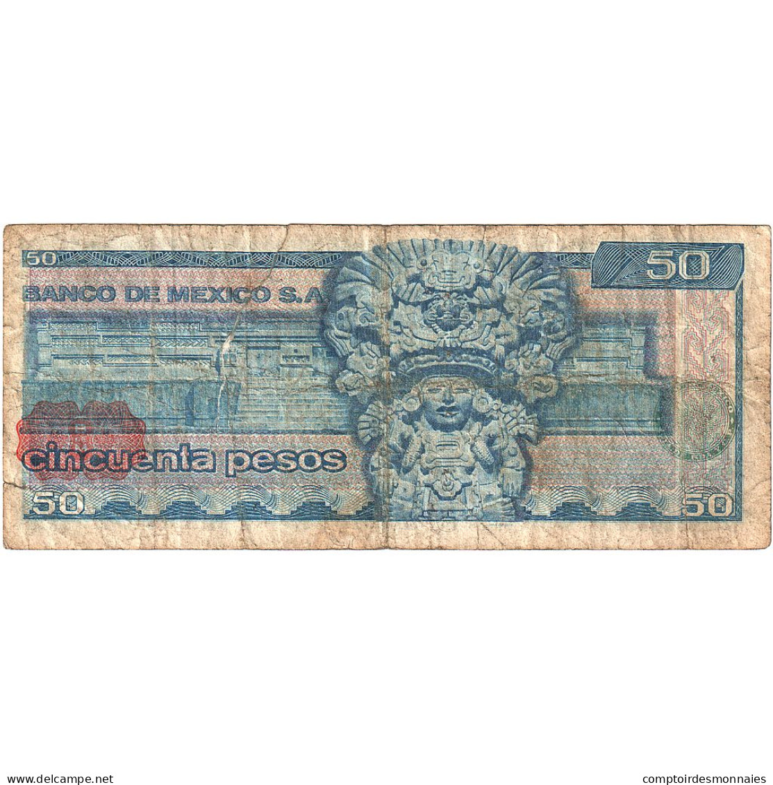 Mexique, 50 Pesos, 1973-07-18, KM:65a, B - Mexique