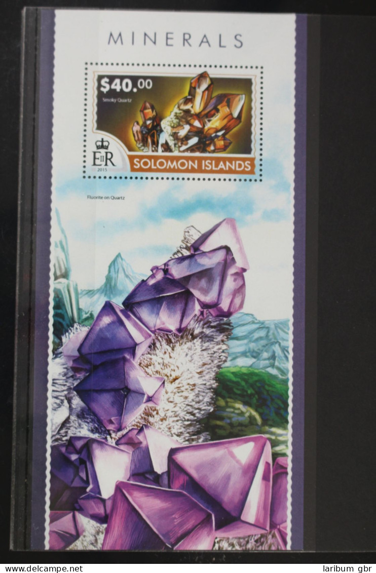 Salomonen Block 400 Mit 3096 Postfrisch #WI090 - Islas Salomón (1978-...)