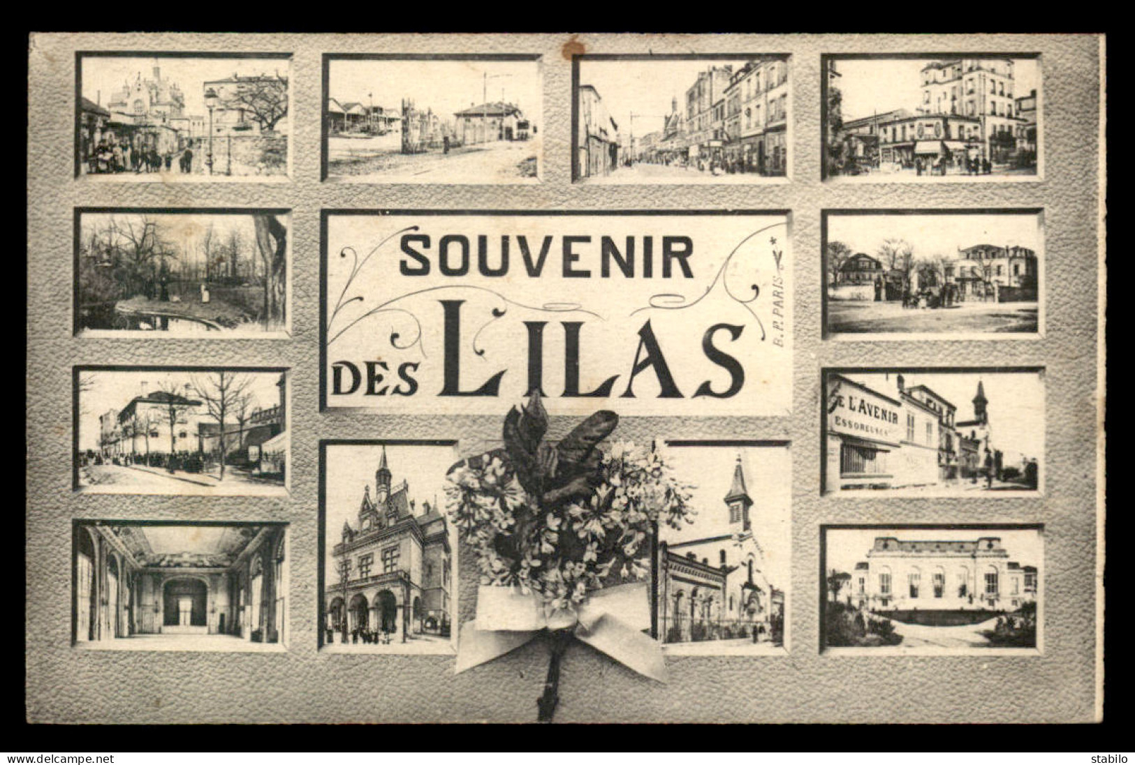 93 - LES LILAS - SOUVENIR MULTIVUES - Les Lilas