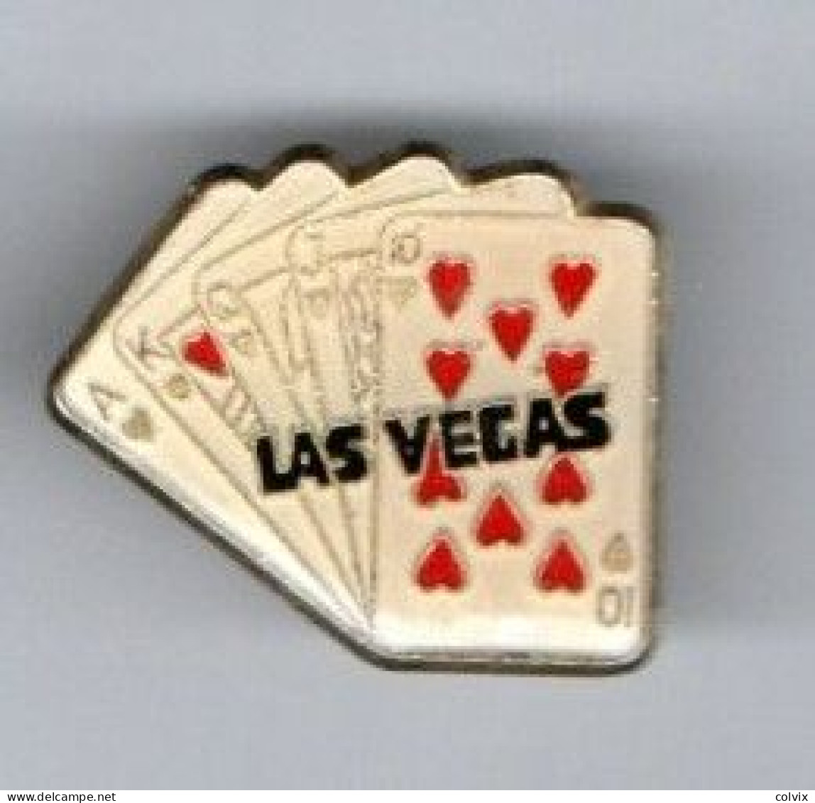 PIN'S JEU DE DE CARTES LAS VEGAS - Juegos