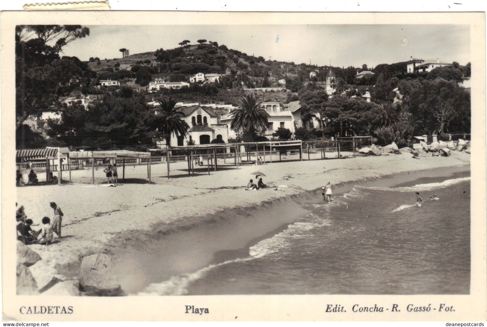 Spain - Caldetas Playa, General View - Collections & Lots