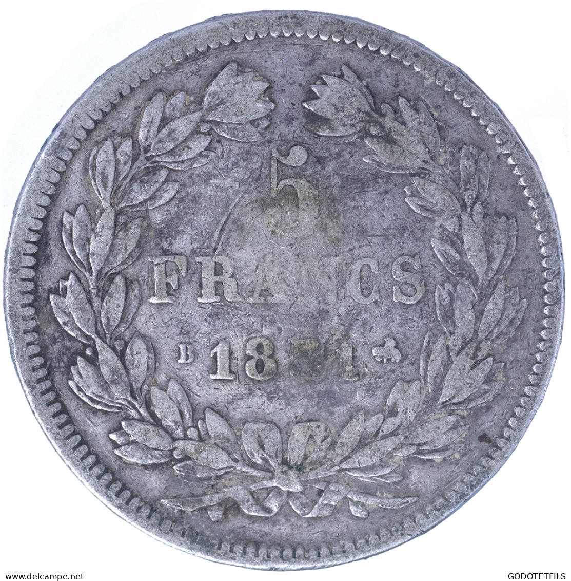 Louis-Philippe- 5 Francs 1831 Rouen - 5 Francs