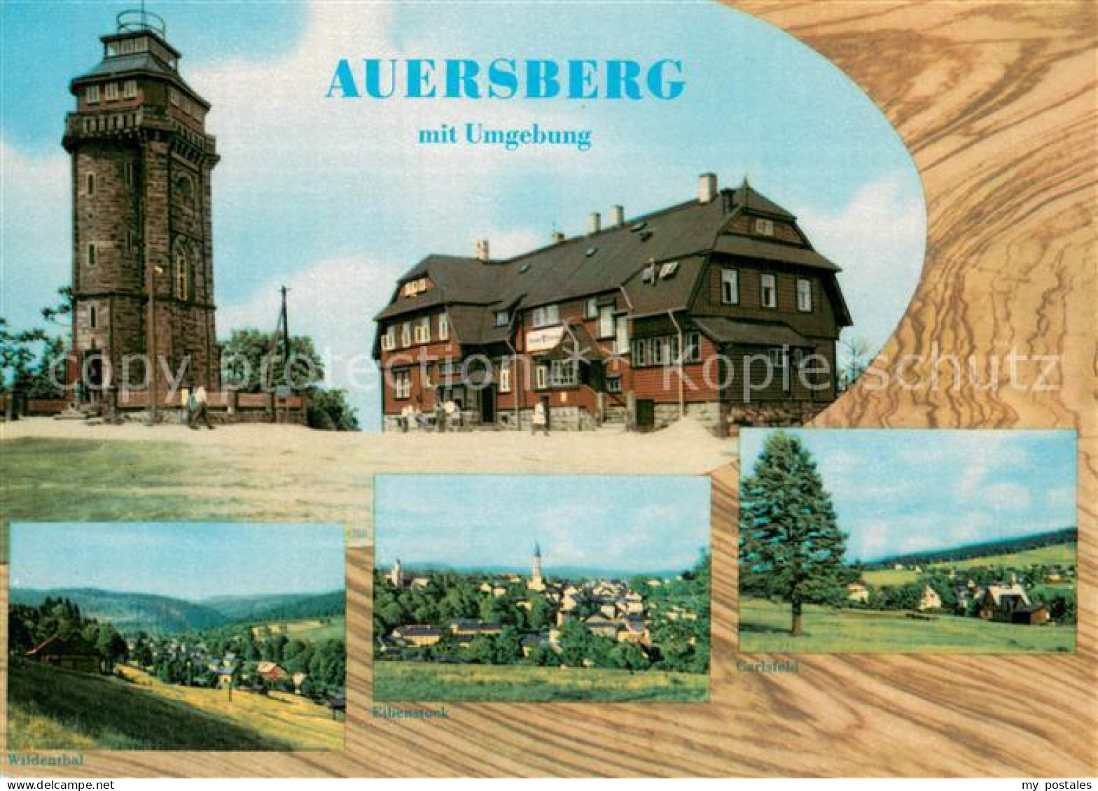 73739851 Auersberg Wildenthal Aussichtsturm Hotel Wildenthal Eibenstock Carlsfel - Eibenstock