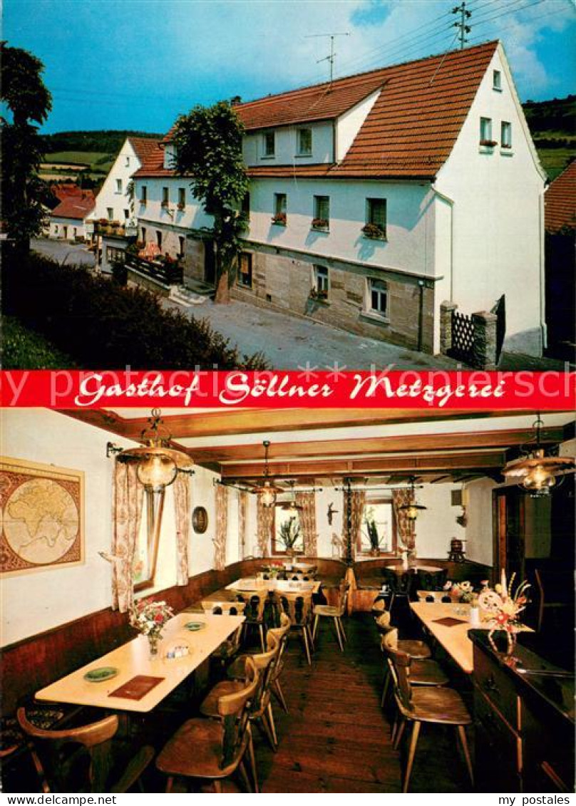 73739760 Fischbach Kronach Gasthof Soellner Metzgerei Gaststube Fischbach Kronac - Kronach