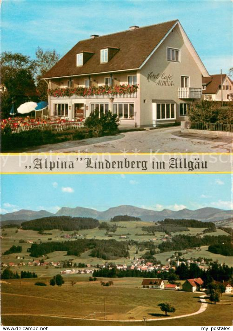 73739746 Lindenberg Allgaeu Hotel Cafe Alpina Panorama Lindenberg Allgaeu - Lindenberg I. Allg.