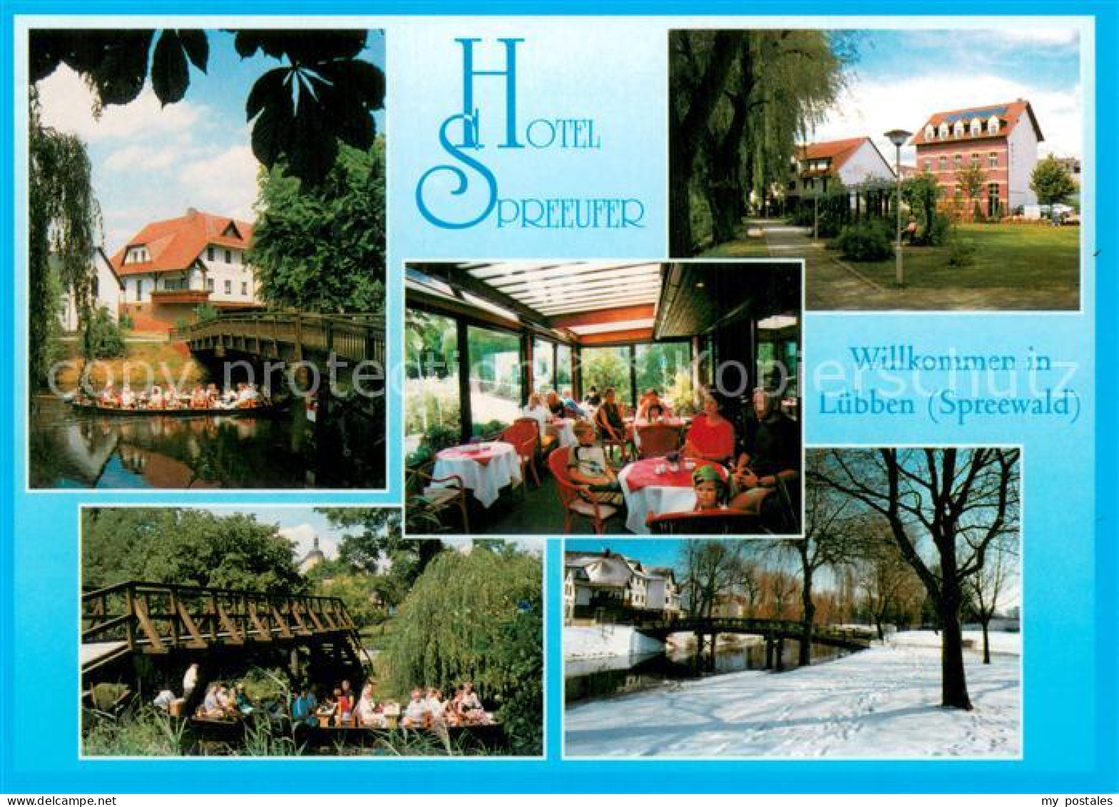 73716417 Luebben Spreewald Hotel Spreeufer Spreewaldpartien Gastraum Luebben Spr - Luebben (Spreewald)