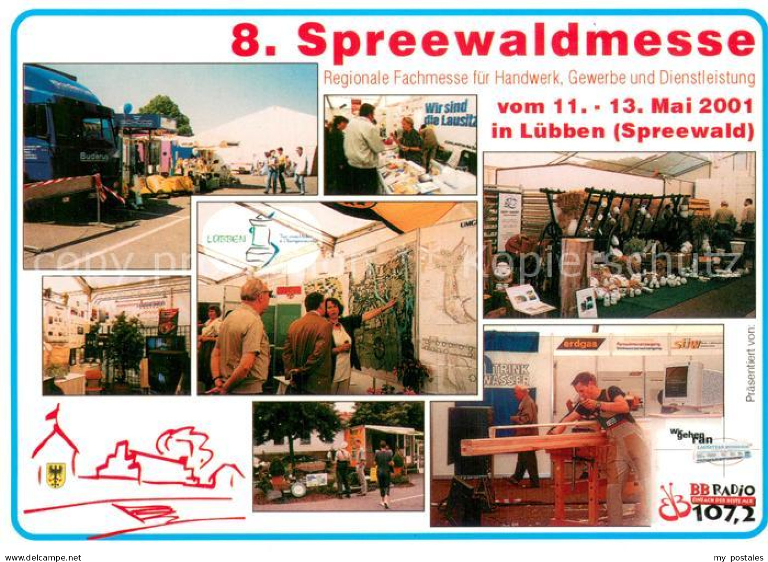 73716382 Luebben Spreewald Handwerks Fachmesse Spreewald Teilansichten Luebben S - Luebben (Spreewald)