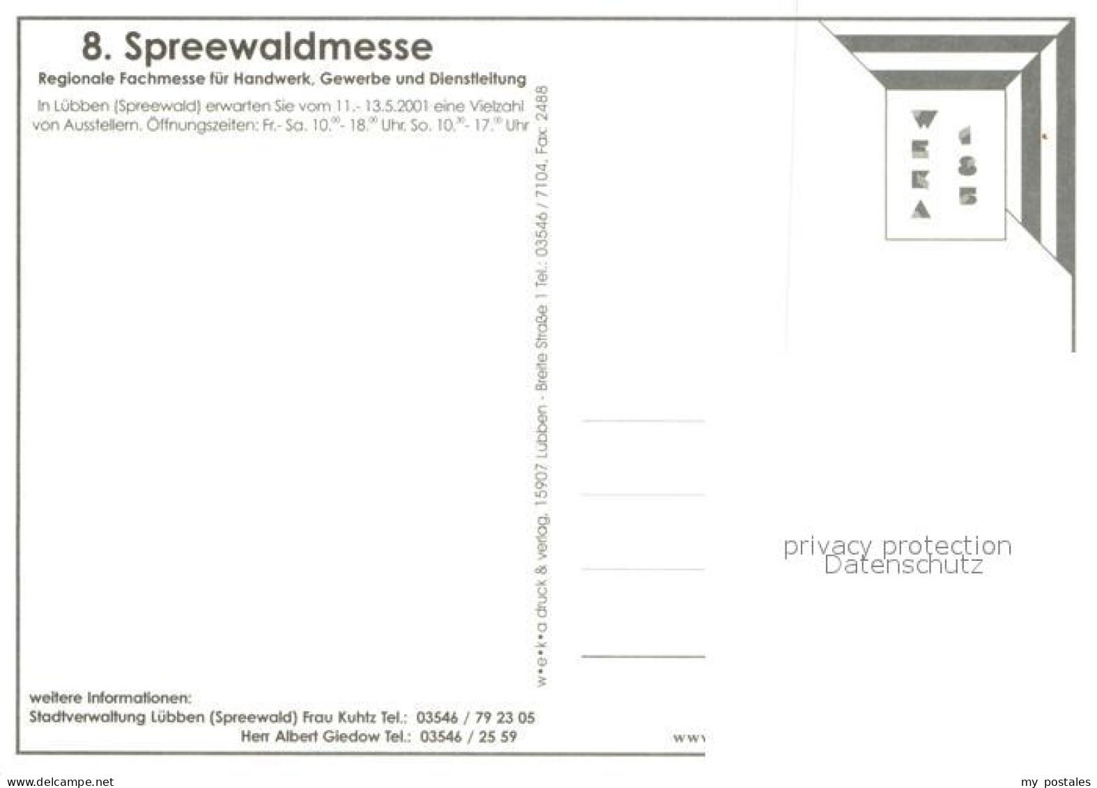 73716382 Luebben Spreewald Handwerks Fachmesse Spreewald Teilansichten Luebben S - Luebben (Spreewald)