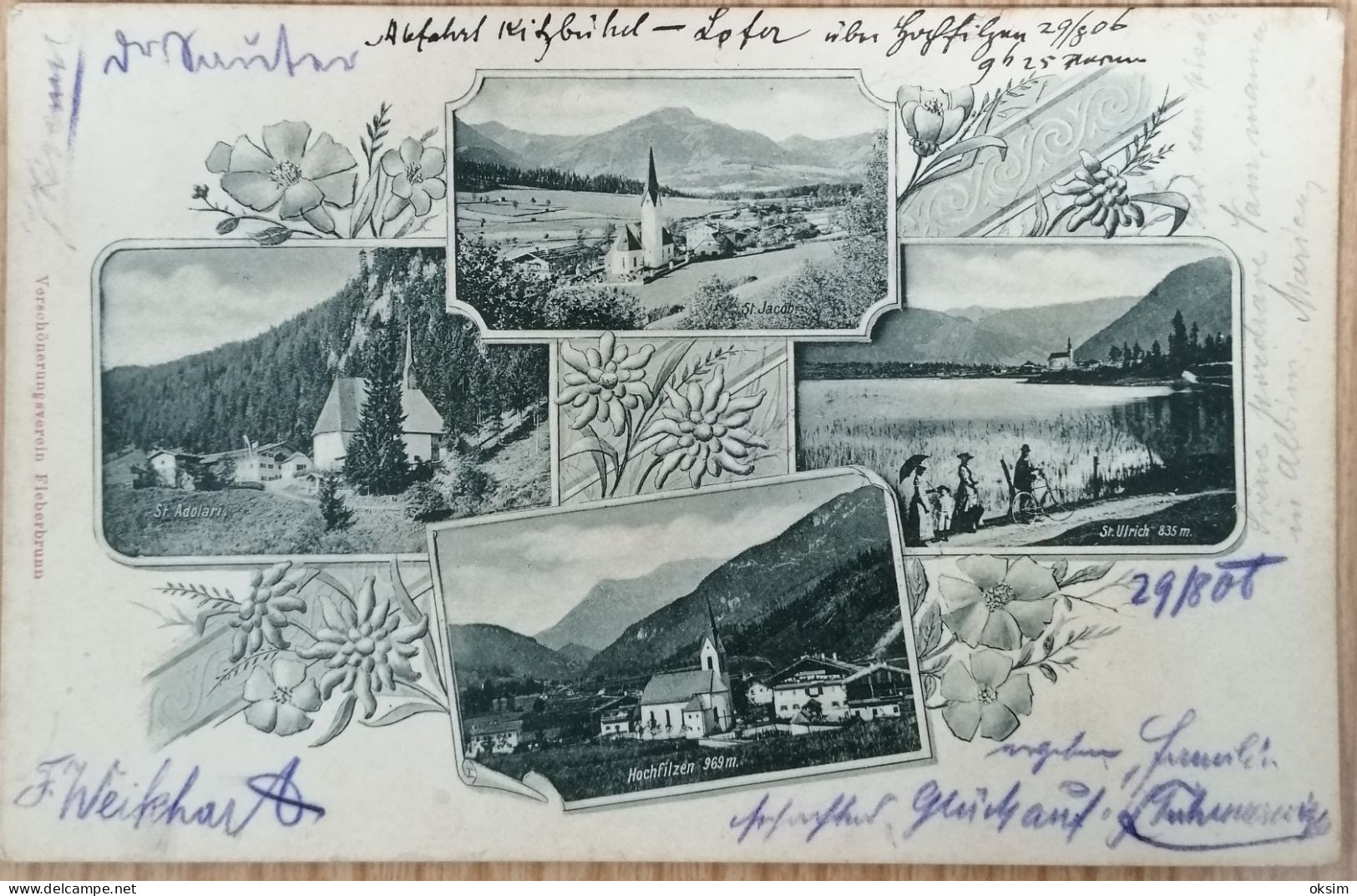 Fieberbrunn, Sankt Ulrich Am Pillersee, St. Adolari, St. Jacob, Hochfilzen, Tirol, Kitzbuhel, 1906 - Kitzbühel