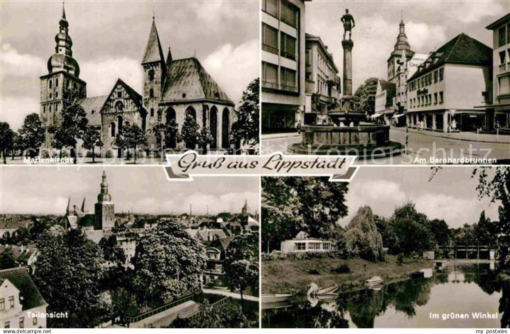 72892058 Lippstadt Marienkirche Bernhardbrunnen Gruener Winkel Lippstadt - Lippstadt