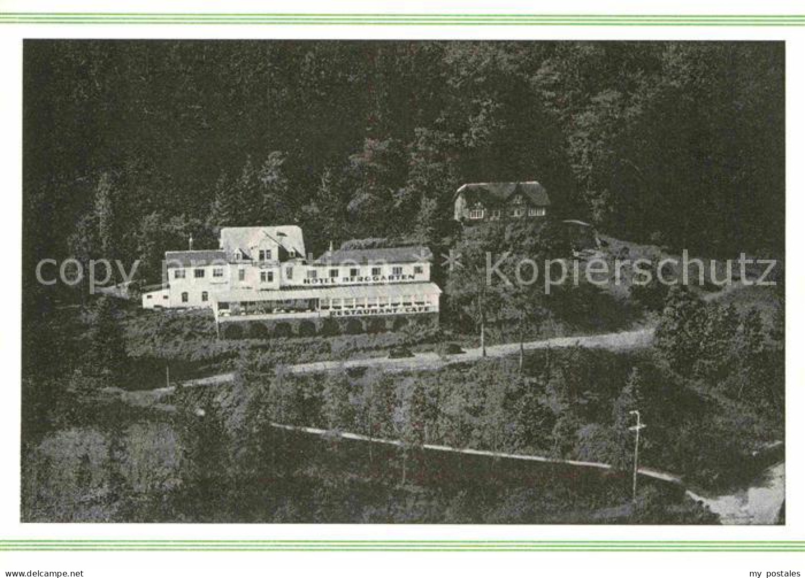 72891612 Biedenkopf Fliegeraufnahme Waldhotel Berggarten Biedenkopf - Biedenkopf