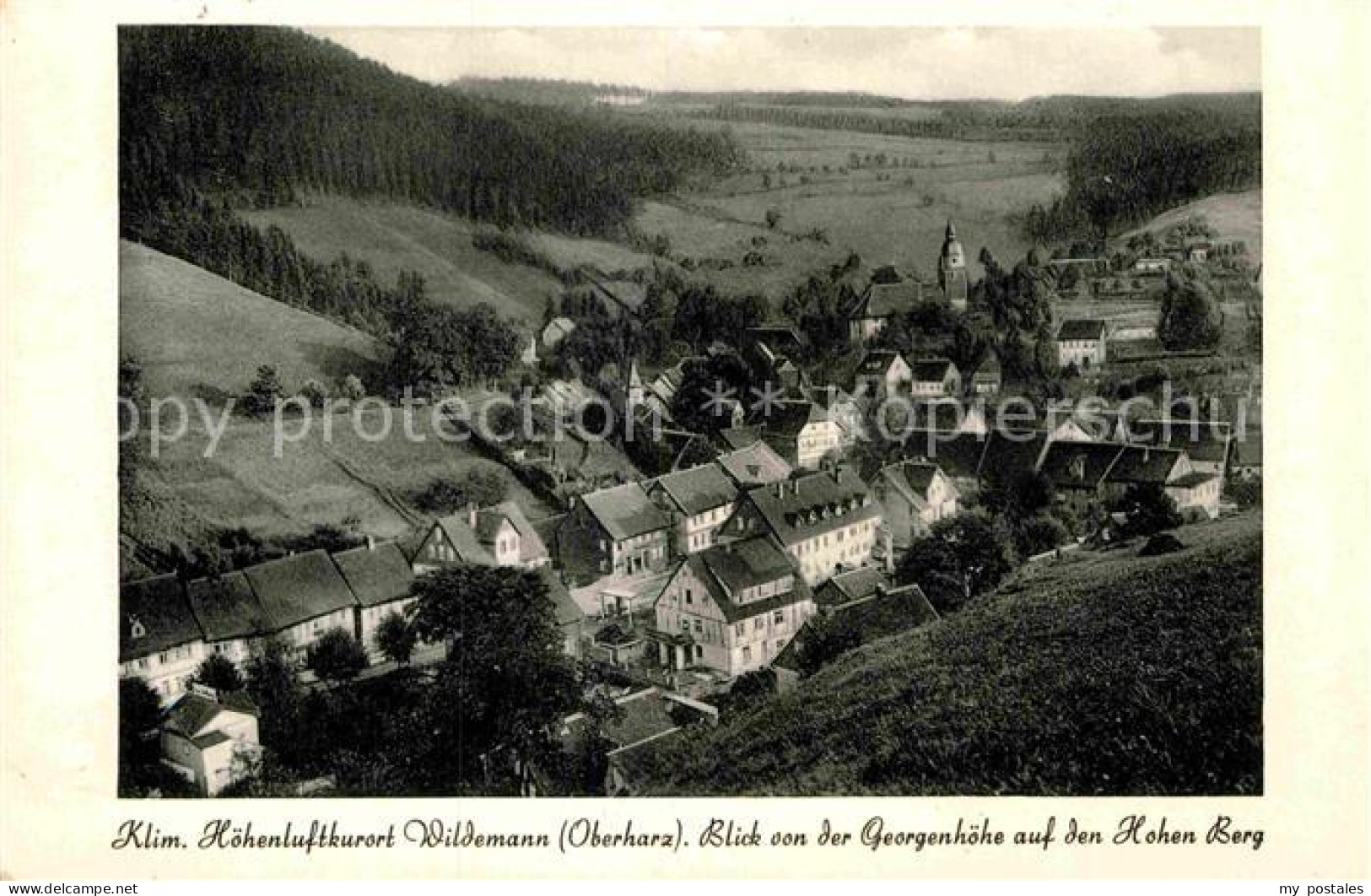 72891303 Wildemann Blick Von Der Georgenhoehe  Wildemann Harz - Wildemann