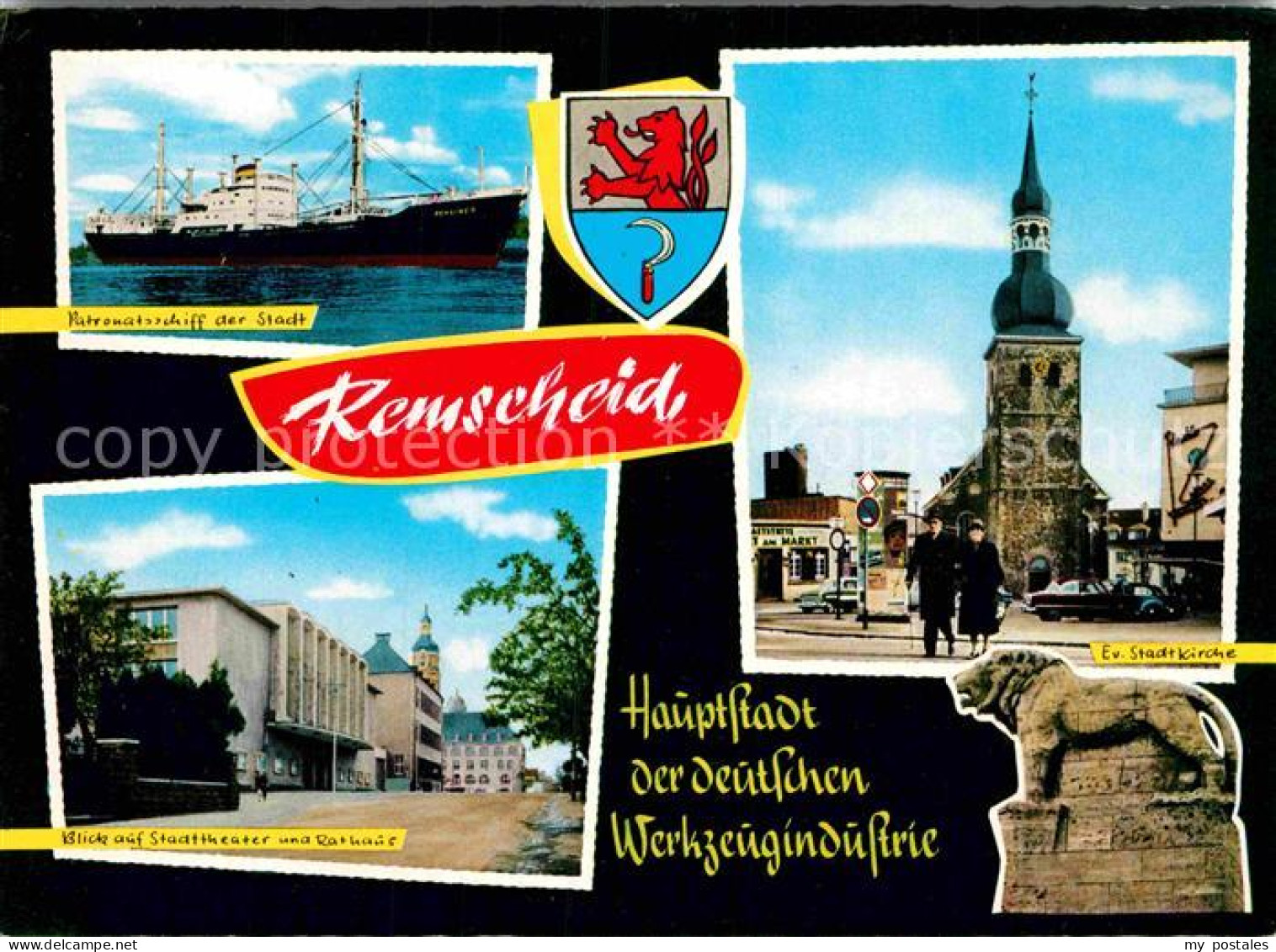 72891126 Remscheid Patronatsschiff Der Stadt Staatstheater Rathaus Ev Stadtkirch - Remscheid