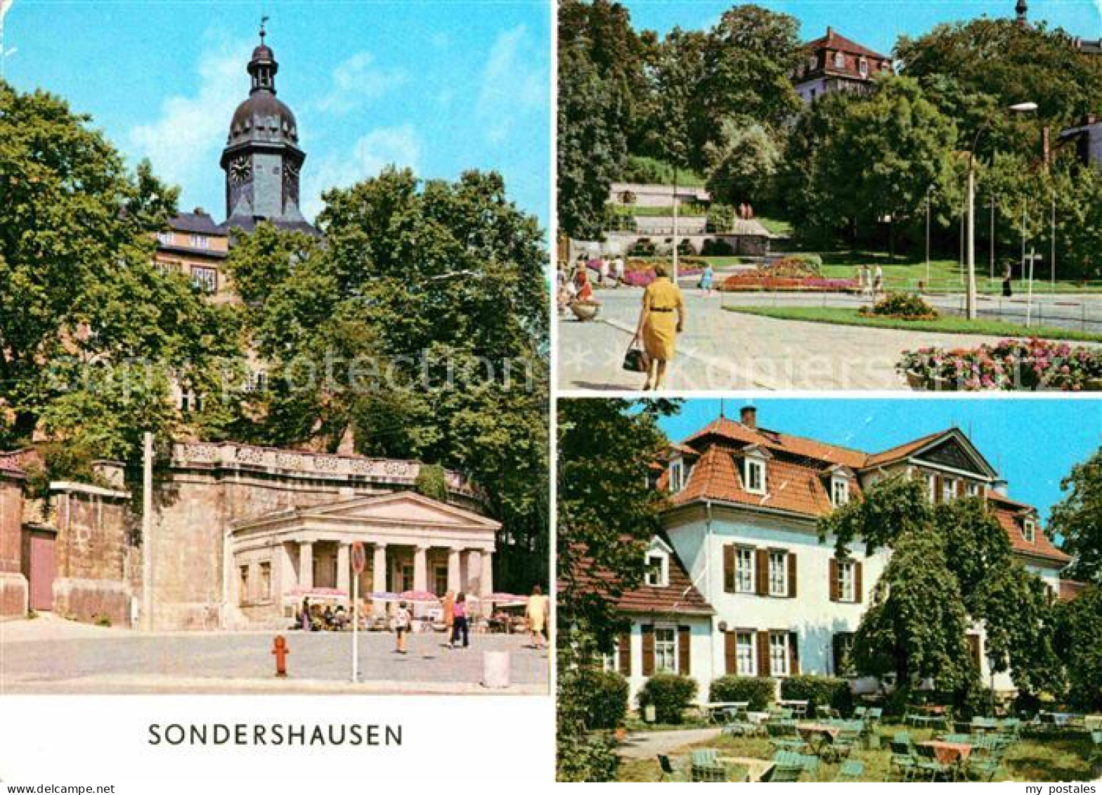 72890524 Sondershausen Thueringen Schloss Und Alte Wache HOG Zum Possen Sondersh - Sondershausen