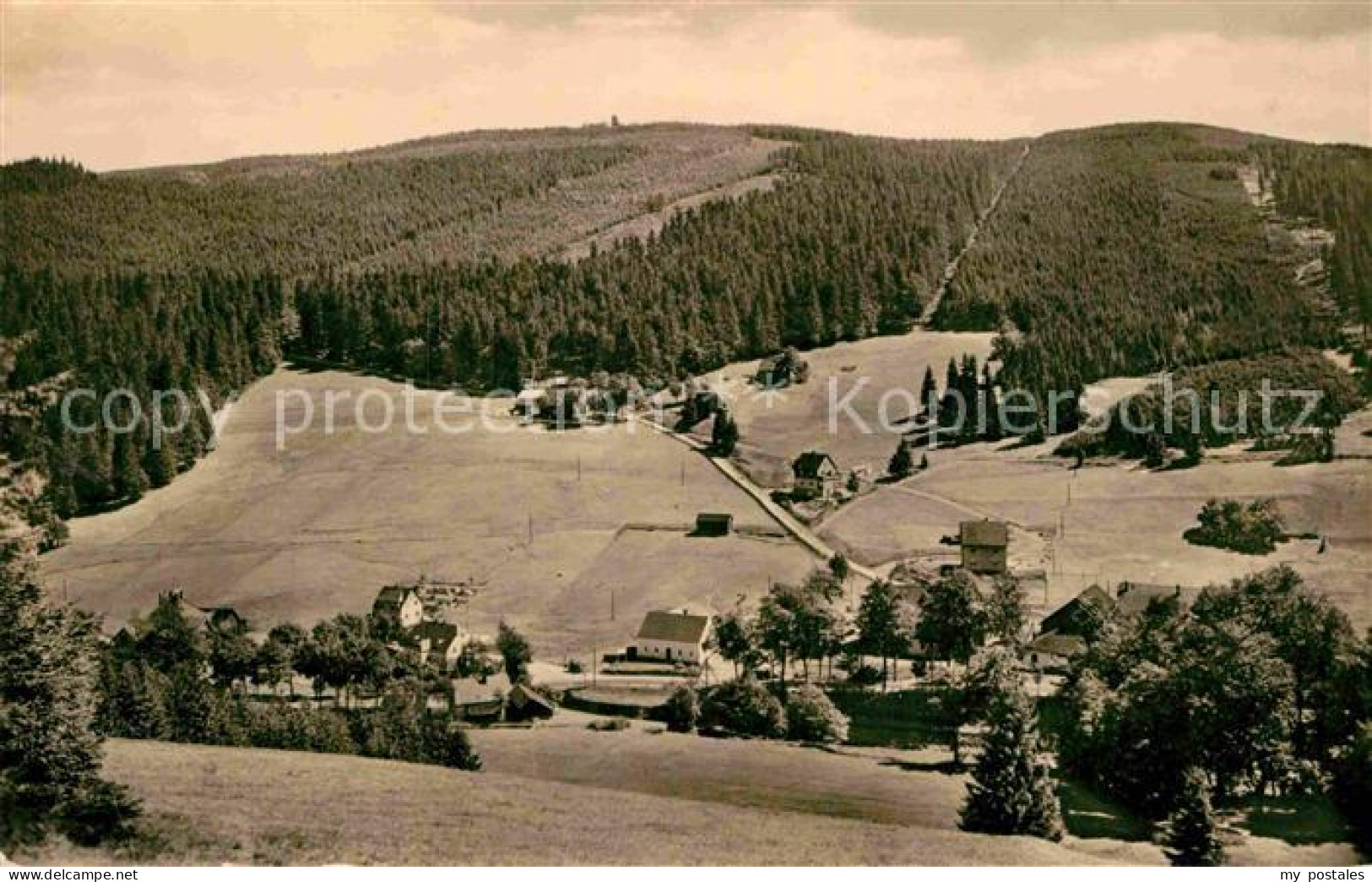 72890375 Wildenthal Eibenstock Panorama Mit Auersberg Eibenstock - Eibenstock