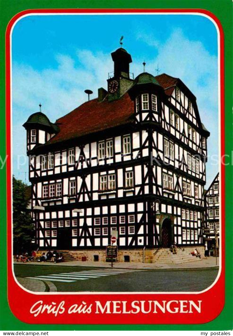 72889804 Melsungen Fulda Rathaus Fachwerkhaus Melsungen - Melsungen