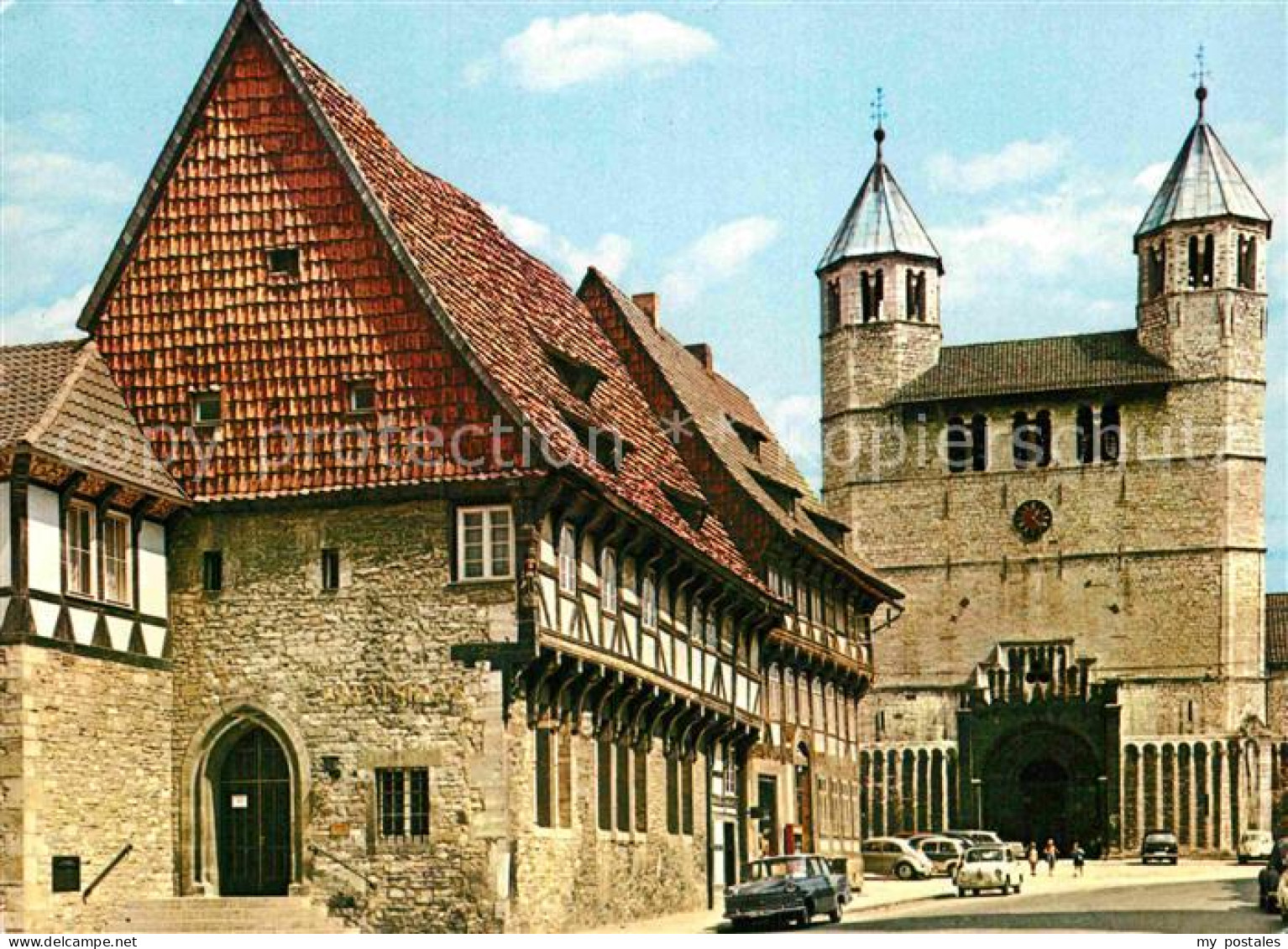 72889328 Bad Gandersheim Marktplatz Mit Stiftskirche Bad Gandersheim - Bad Gandersheim