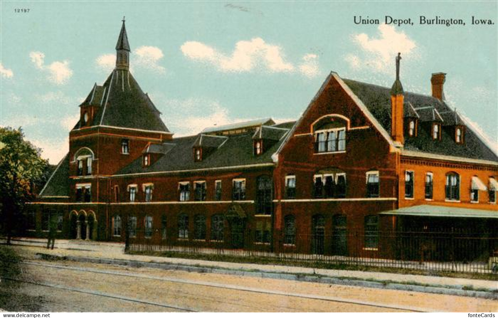 73959544 Burlington_Iowa_USA Union Depot - Autres & Non Classés