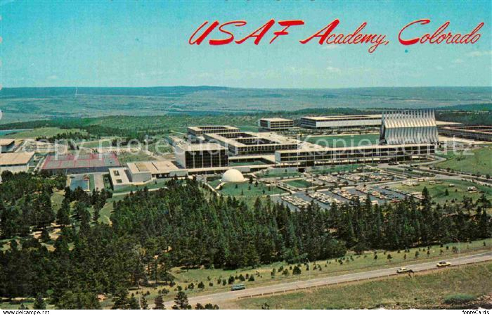 72892129 El_Paso_County USAF Academy United States Air Force Academy Aerial View - Sonstige & Ohne Zuordnung