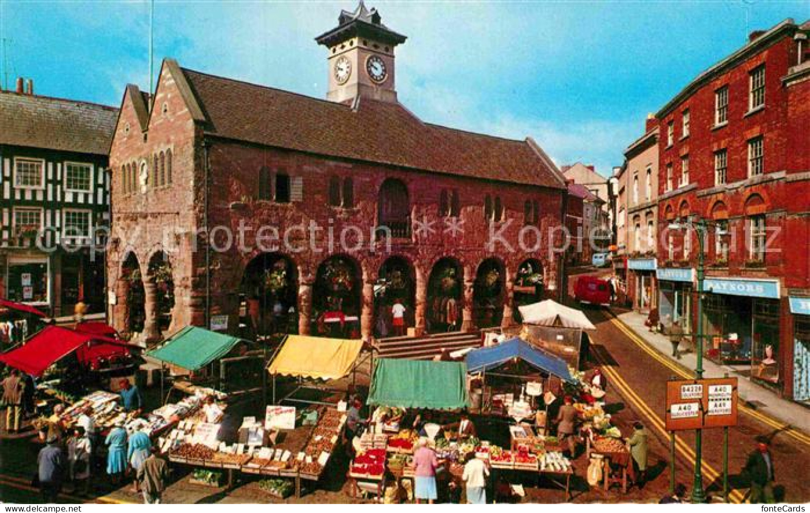 72889244 Ross-on-Wye Herefordshire, County Of The Market Square Ross-on-Wye Here - Herefordshire