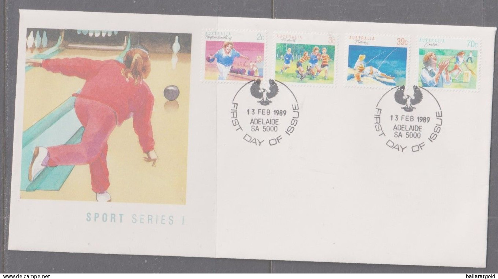 Australia 1989 Sports FDC  APM Adelaide - Covers & Documents