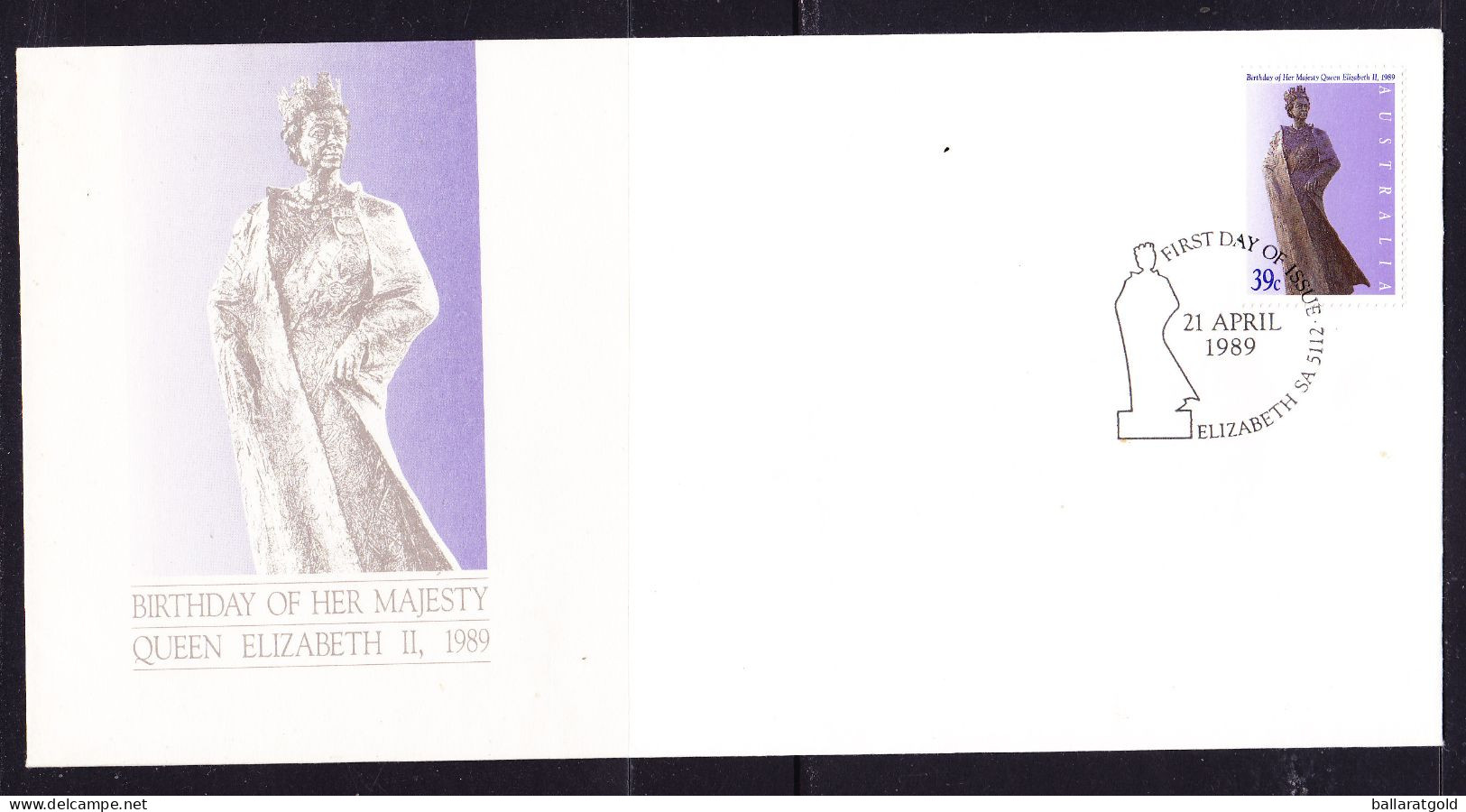 Australia 1989 Queen's Birthday FDC APM21190 - Lettres & Documents