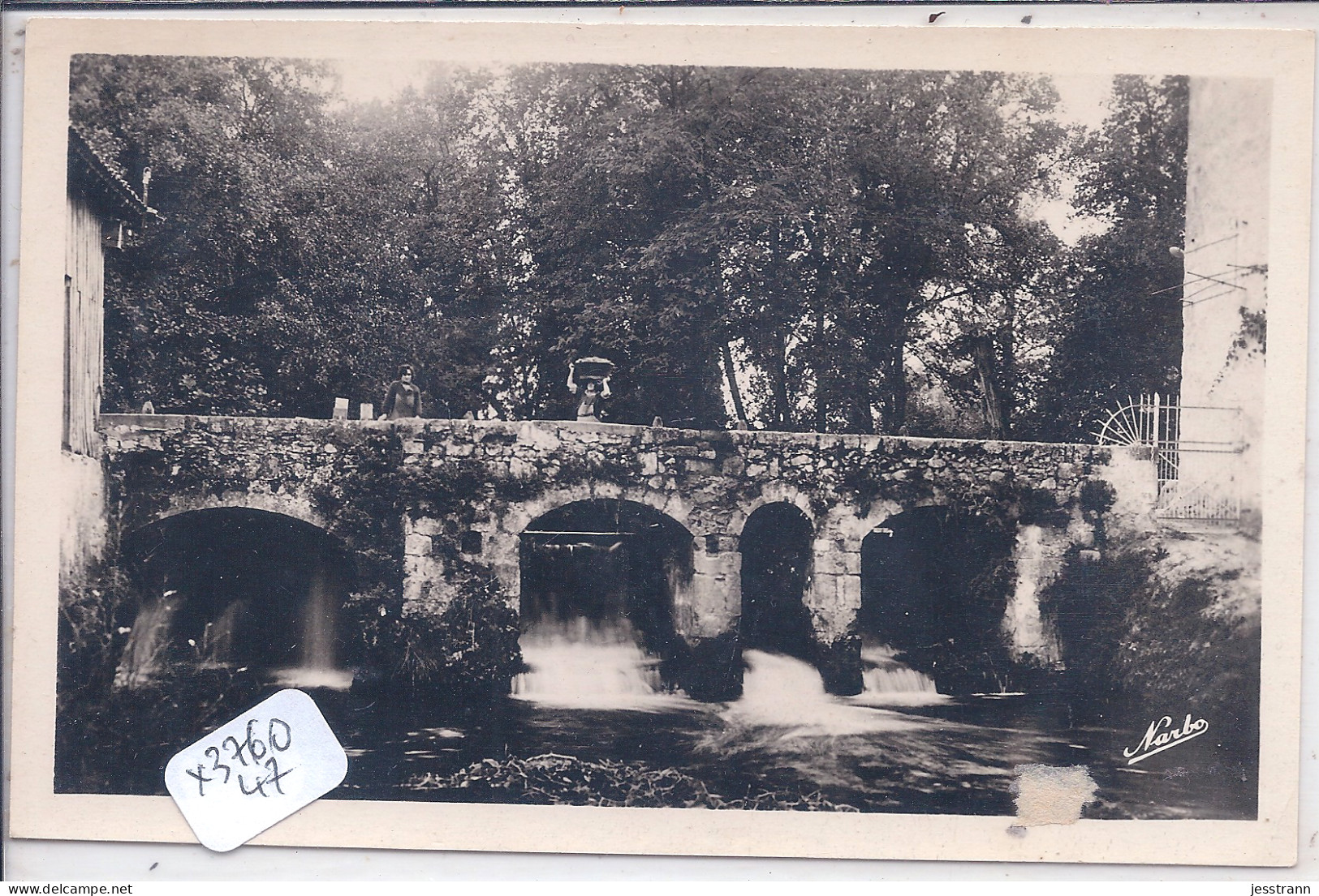 CASTELJALOUX- CHUTES ET VIEUX PONT DE L AVANCE - Casteljaloux