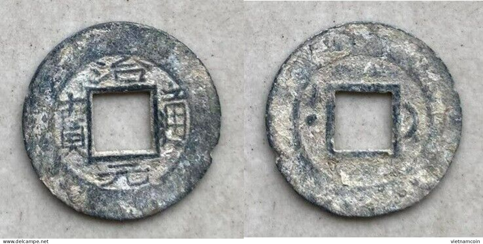 Ancient Annam Coin Tri Nguyen Thong Bao (zinc Coin) 1831 - 1834 - Vietnam