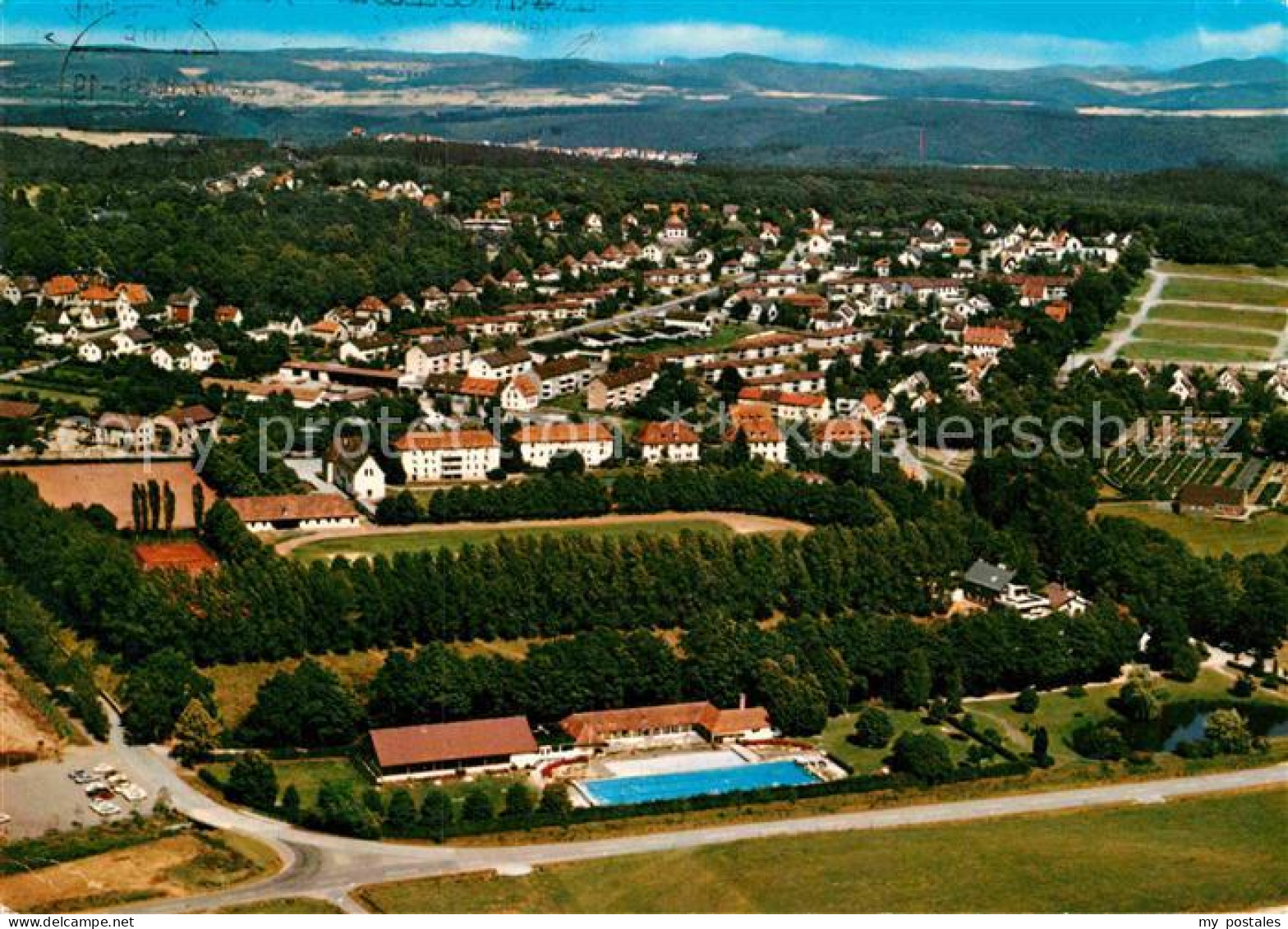 72889137 Arolsen Bad Fliegeraufnahme Arolsen - Bad Arolsen