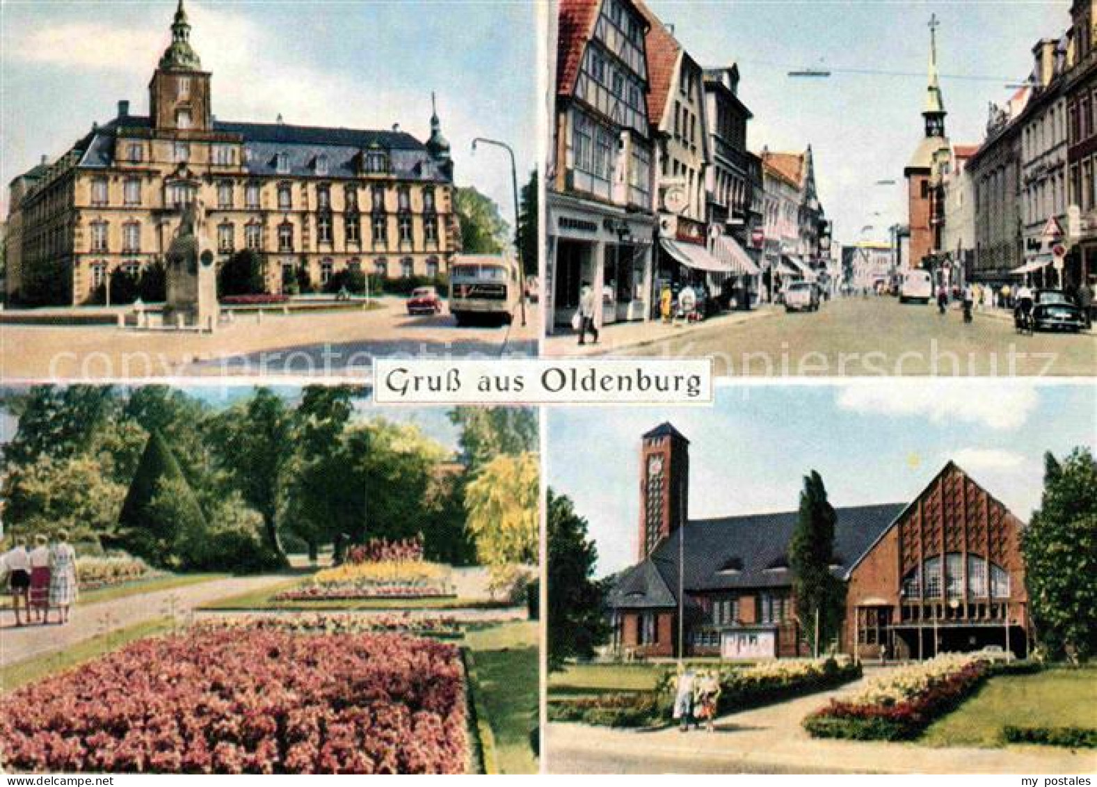 72888907 Oldenburg Oldenburg Stadtpark Kirche Rathaus Teilansicht   - Oldenburg (Holstein)