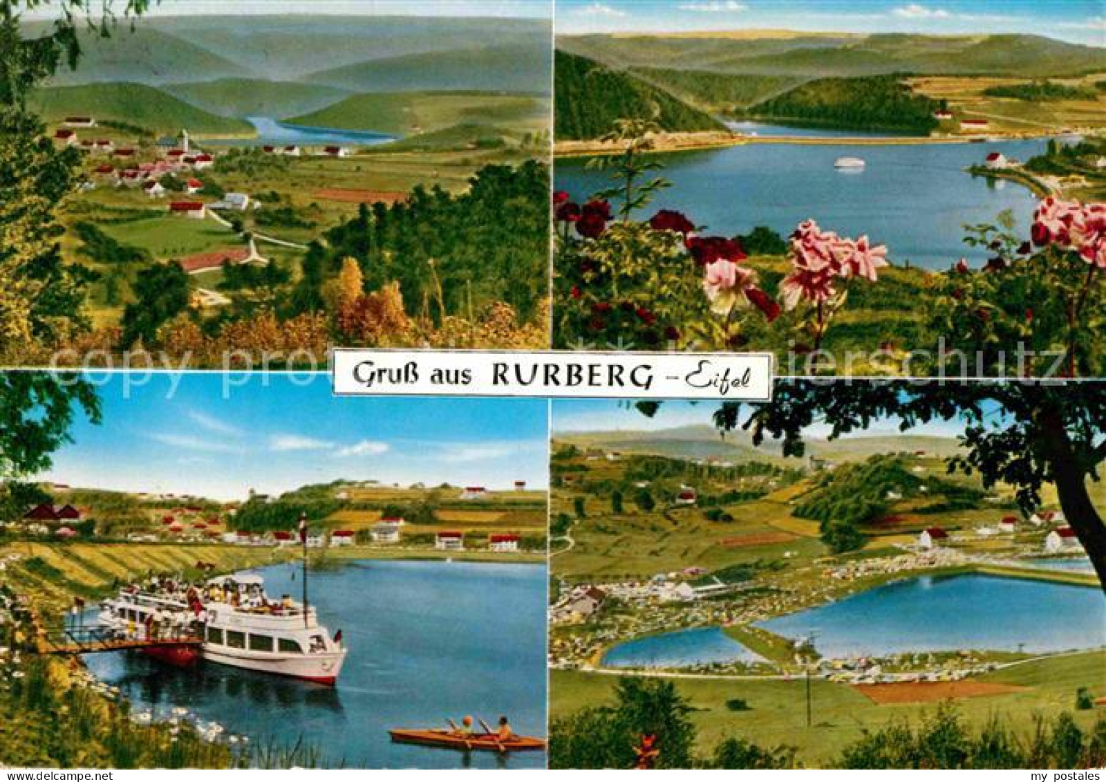 72888288 Rurberg Landschaftspanorama Bootsanleger Ausflugsdampfer Rurberg - Simmerath