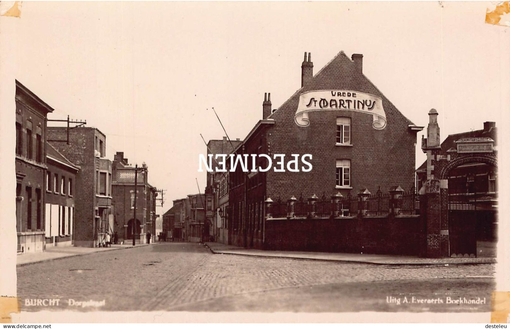 Fotokaart Dorpstraat - Burcht - Zwijndrecht