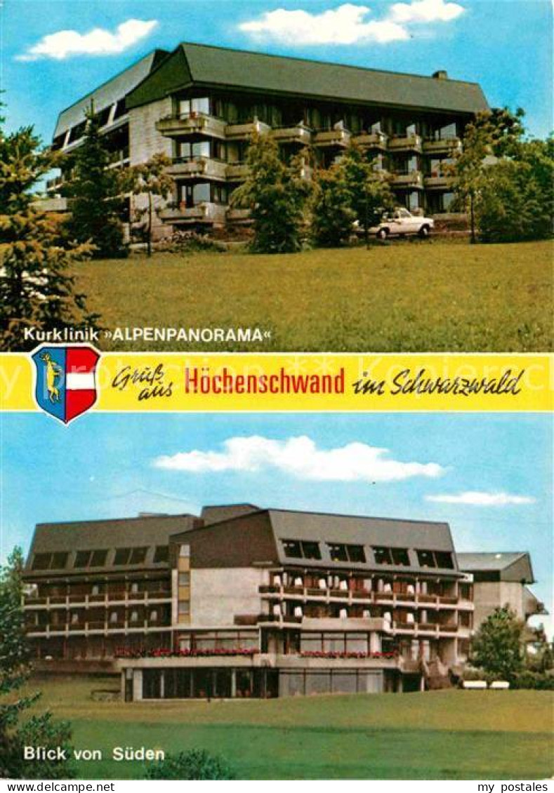 72887259 Hoechenschwand Kurklinik Alpenpanorama  Hoechenschwand - Hoechenschwand