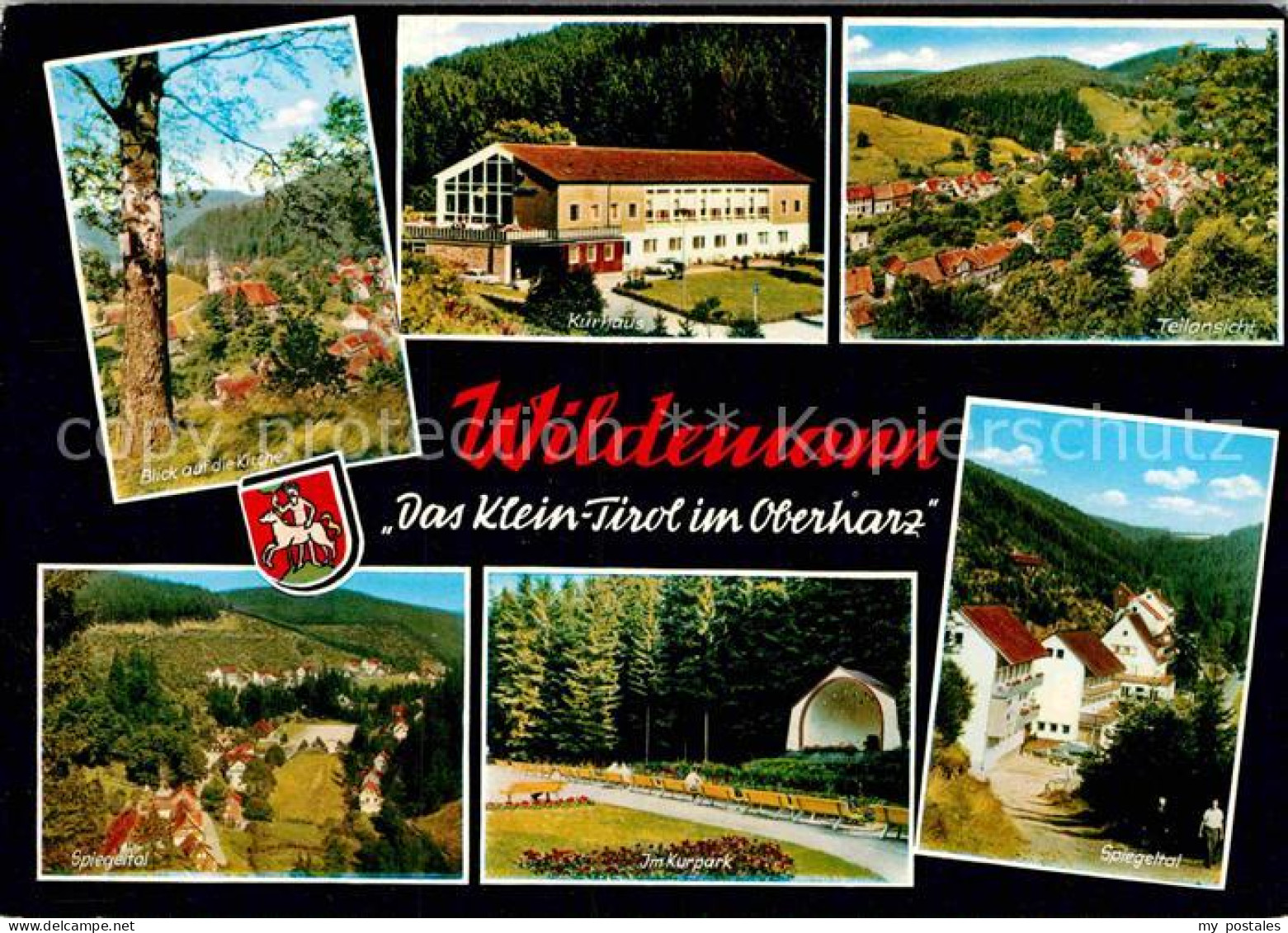 72885578 Wildemann Panorama Kurort Klein Tirol Kirche Kurhaus Spiegeltal Kurpark - Wildemann