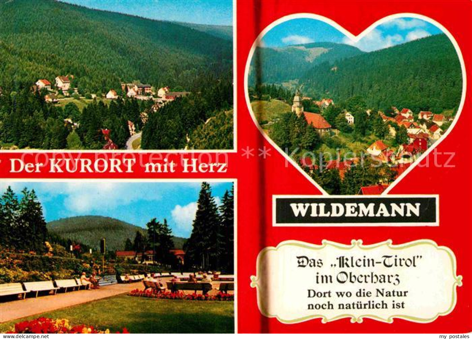 72885574 Wildemann Panorama Klein Tirol Kurpark Wildemann Harz - Wildemann