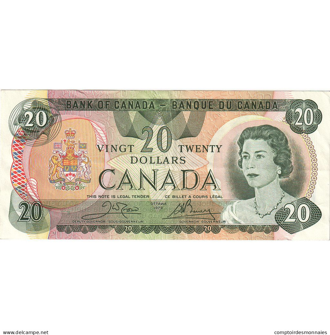 Canada, 20 Dollars, 1979, KM:93b, TTB+ - Canada