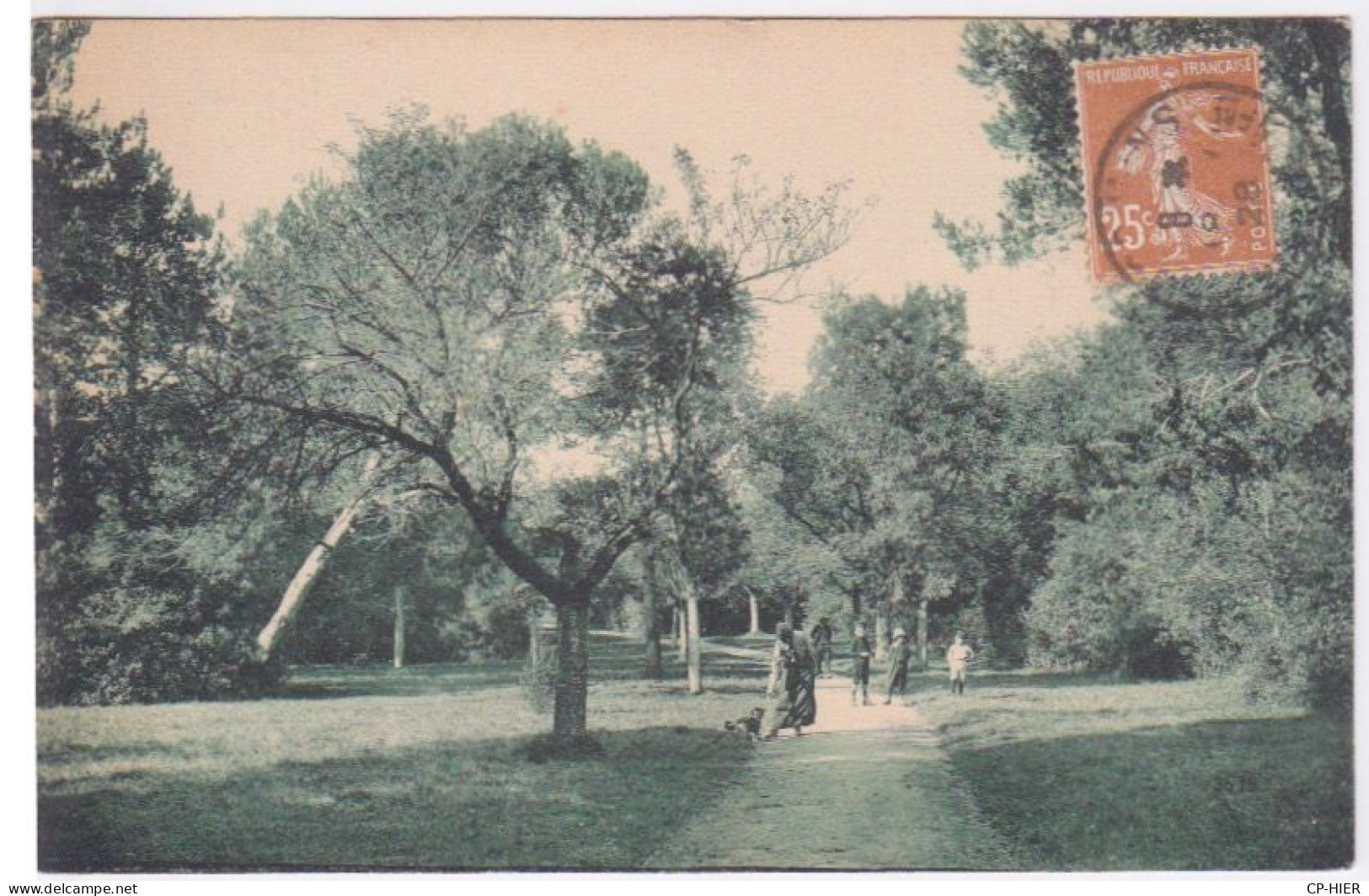 17 - ANGOULINS - 1928 - LE PARC MUNICIPAL - Angoulins