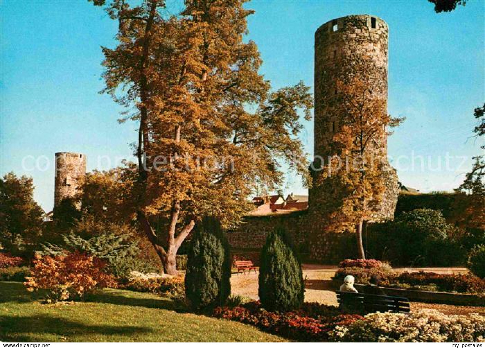 72885548 Fritzlar Anlagen An Der Stadtmauer Turm Fritzlar - Fritzlar