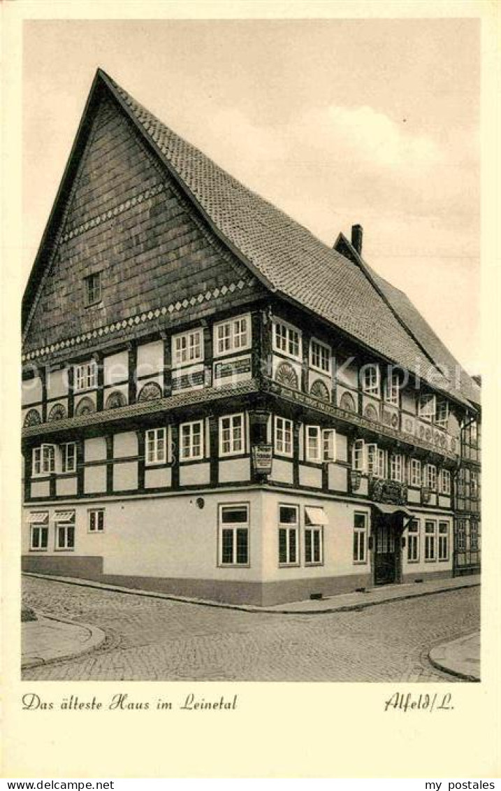 72885058 Alfeld Leine Aeltestes Haus Im Leintal Fachwerkhaus Alfeld (Leine) - Alfeld