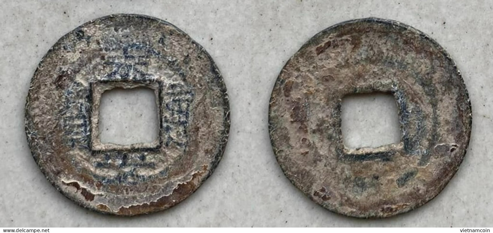 Ancient Annam Coin  Vinh An Thong Bao (zinc Coin) THE NGUYEN LORDS (1558-1778) - Vietnam