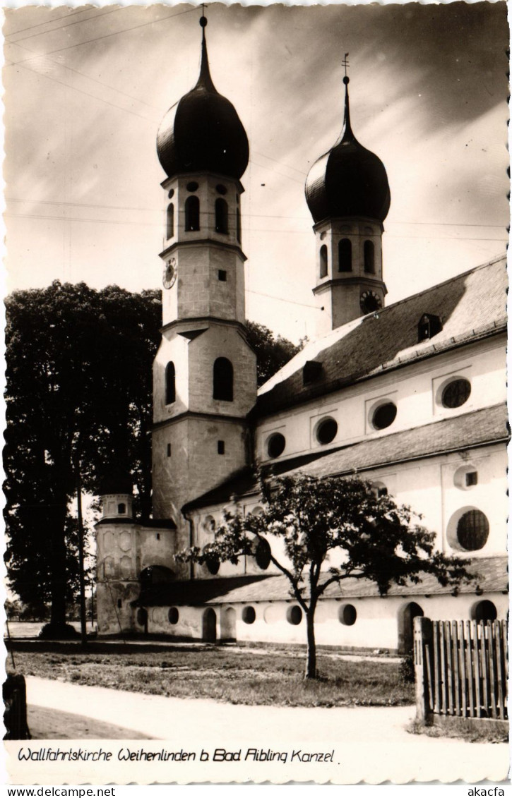 CPA AK BAD AIBLING Wallfahrtskirche Weihenlinden GERMANY (1383844) - Bad Aibling